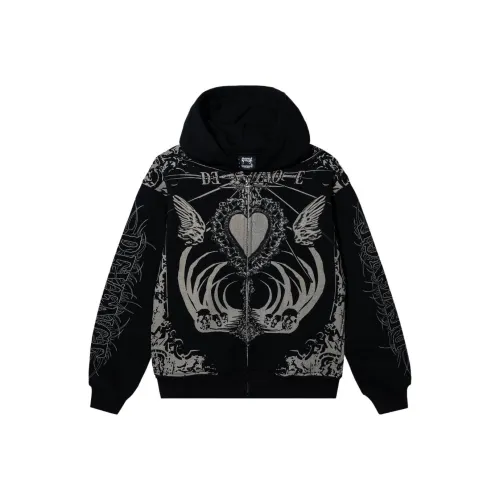 Revenge Death Note Collaboration Черная Унисекс Толстовка