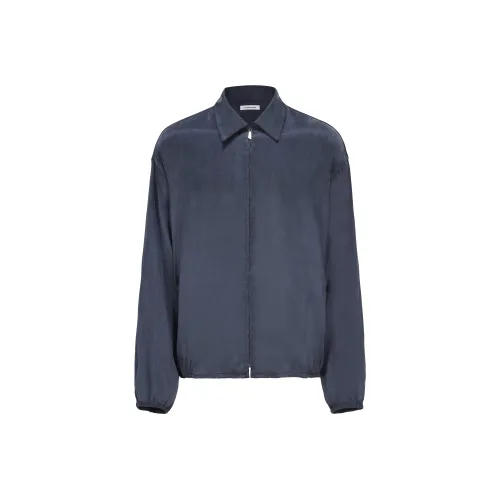 GALLIANO LANDOR Куртки Пальто Унисекс Делфт Синий