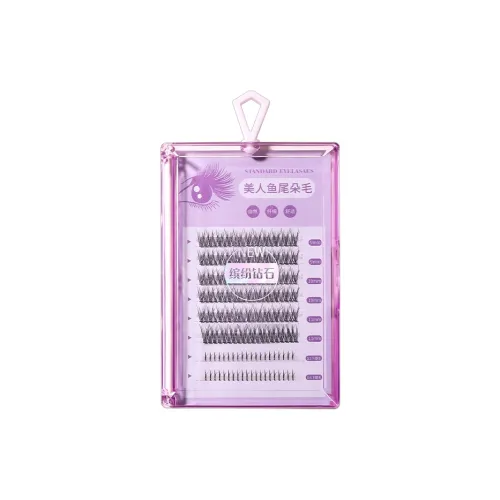 SHANGYELAMEILA Русалка Ласточкин хвост Накладные ресницы Один кластер Натуральный Увеличивающий Стиль