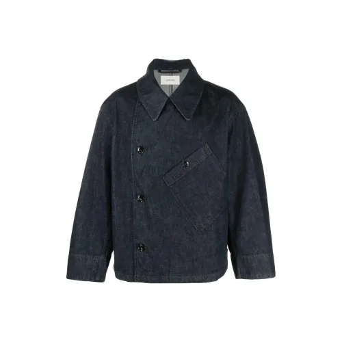 Lemaire Indigo Мужские Куртки