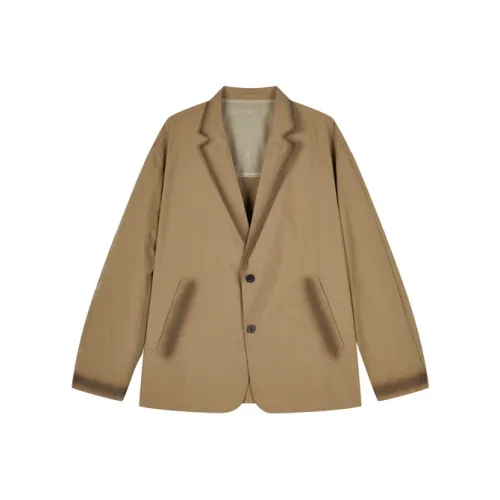 CROQUIS 297 Желтый Зеленый Хаки Мужской Деловой костюм