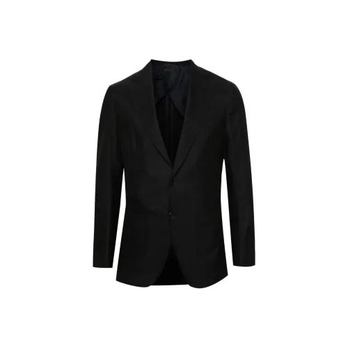 BRIONI SS24 Бизнес Костюм Пальто Мужской Морской Синий