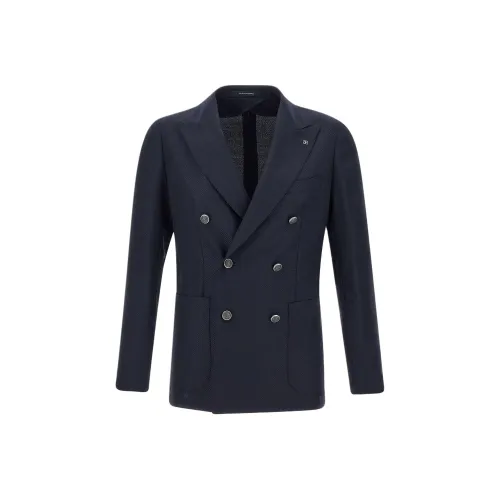 Tagliatore Бизнес-костюм Пальто Мужской Синий