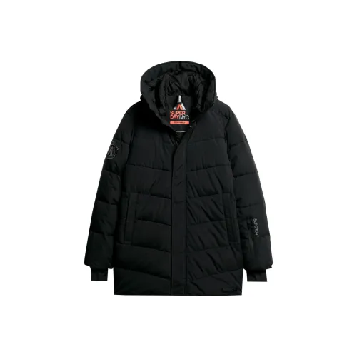 SUPERDRY Мужские черные куртки