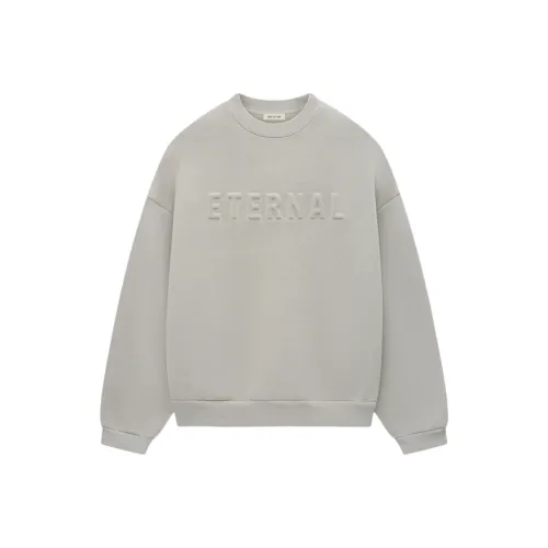 Fear of God SS25 Eternal Crewneck Свитшот Мужской Серый Голубой