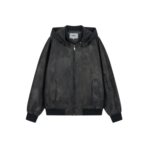 Heartboon Хлопковый пуховик унисекс черного цвета