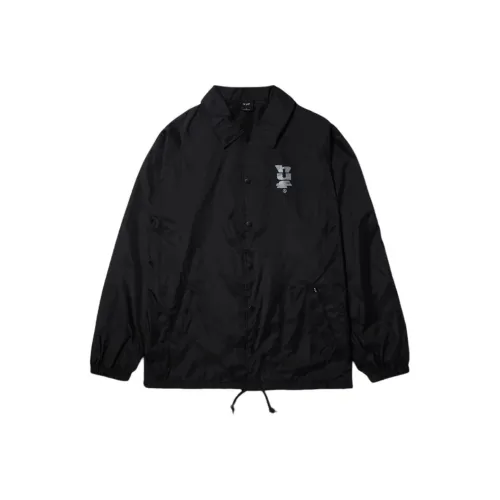 HUF SS24 Куртки Пальто Унисекс Черный