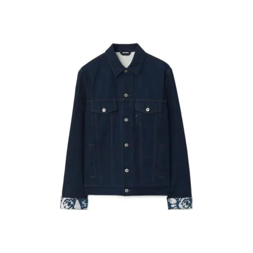 Burberry Denim Jacket Men's Blue