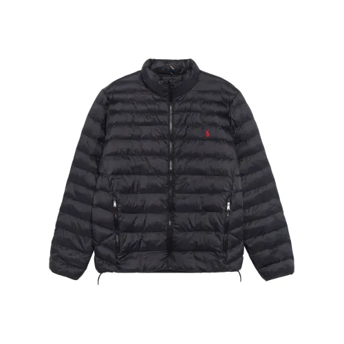 Polo Ralph Lauren Хлопковый пуховик Мужской Черный