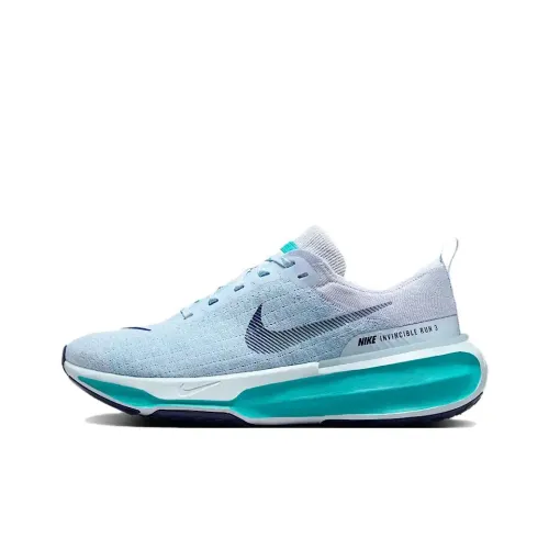 Nike Invincible 3 Slip-resistant Abrasion-resistant Low Top Casual Running Shoes Men's Blue Найк Invincible 3 Противоскользящий Устойчивый к истиранию Низкий Топ Повседневные Беговые Кроссовки Мужские Синие