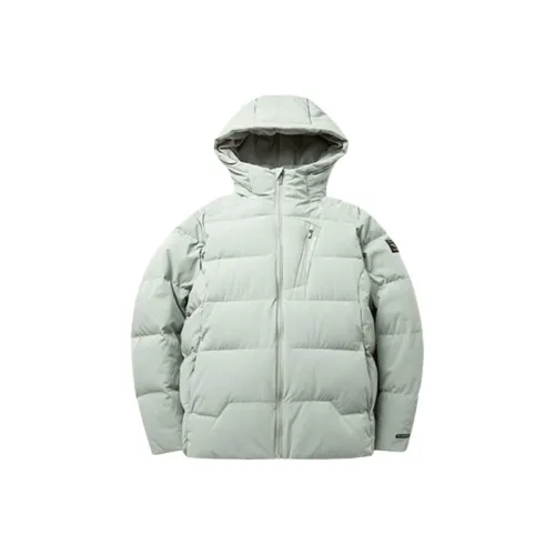 ANTA Variety Тренировки Коллекция Пуховик Мужской PEA Серый Зеленый