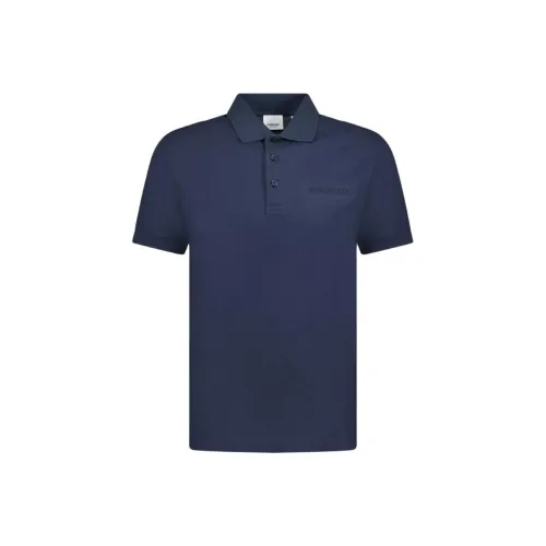 Burberry Поло Мужское Темно-синий
