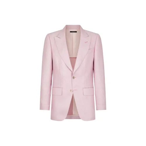 TF Бизнес-костюм Пальто Мужской Розовый
