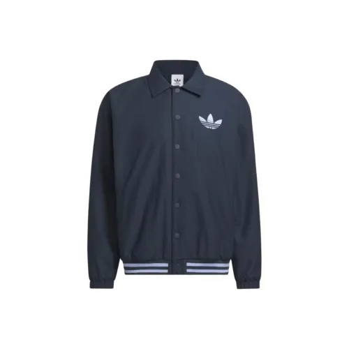 Adidas Originals COACH JACKET FW24 Куртки Пальто Унисекс Aurora Ink