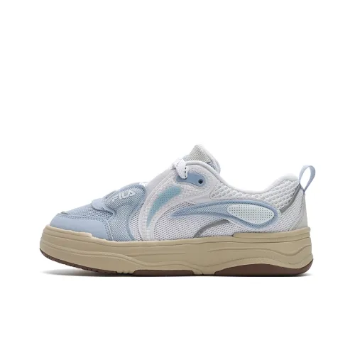 FILA Vibe Low Топ Скейтборд Кроссовки Женские Синие Серые