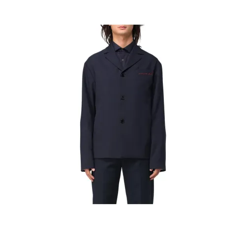 MARNI Куртки и Пальто Мужской Морской Синий