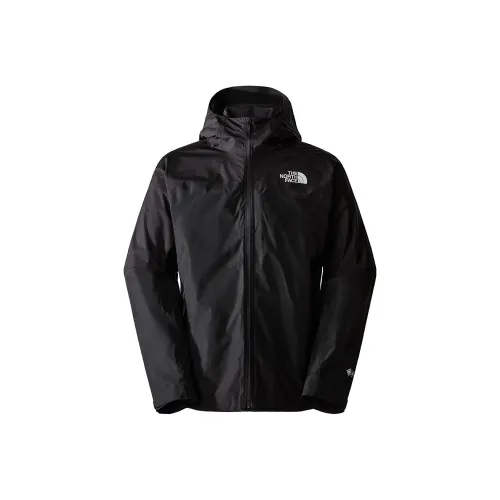 The North Face Mountain Light Triclimate Черные Мужские Ветровки