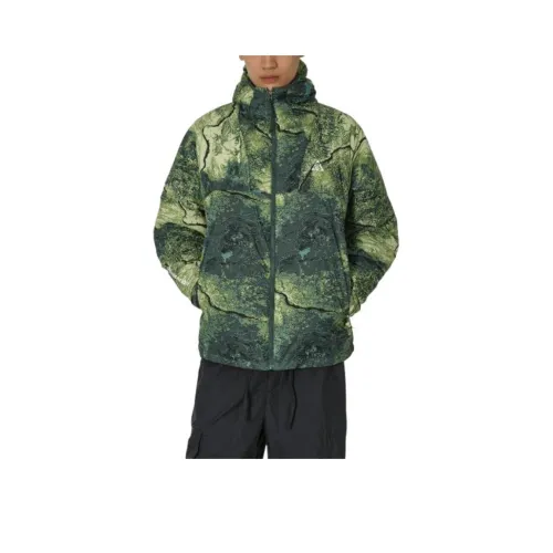 nike Куртки и Пальто Унисекс Зеленый