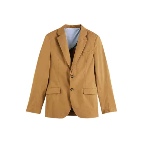 Scotch&Soda Хаки Мужские Деловые Костюмы