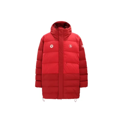 lululemon Team Canada Red Men's Down Jackets