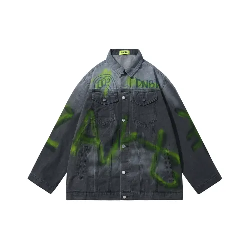 DNBH Denim Jacket Unisex Dark Gray DNBH Деним Куртка Унисекс Темно-Серый