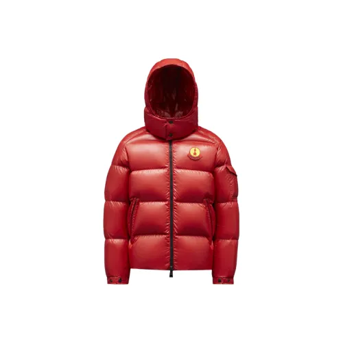 MONCLER GENIUS Aspin FW21 Пуховик Унисекс Красный