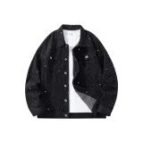 608 Черный (с горным хрусталем)