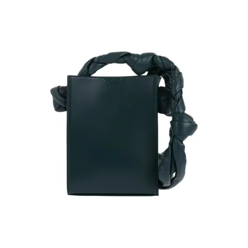 JIL SANDER Телячья кожа Плечевая сумка Стандартная Женская Сине-зеленая