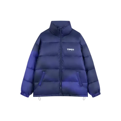 Teach Peace Синий Унисекс Объёмные куртки (пуфы)