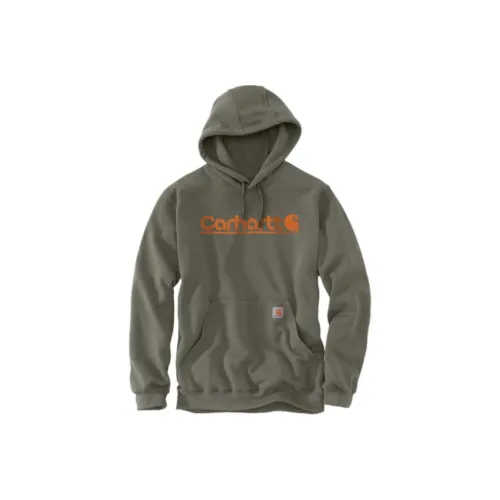 Carhartt Толстовка Мужская Оливково-Зеленая