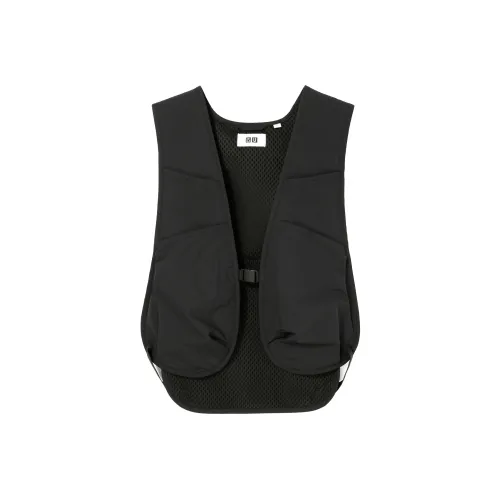 UNIQLO Мужские черные жилеты