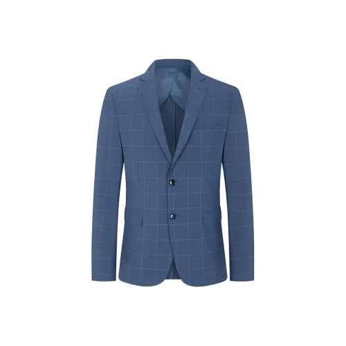 K BOXING Бизнес Костюм Мужской Светло-Синий