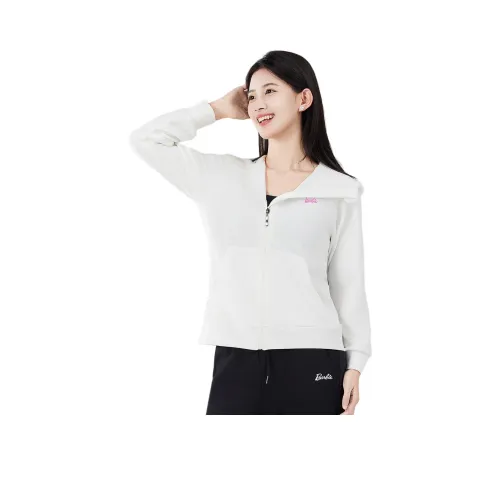 Барби Кремово-белая Женская Йога Куртка