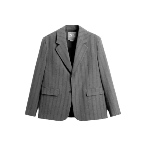 ZARA Carbon Gray Мужские Деловые Костюмы