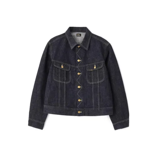 Lee Schott N.Y.C Co Бренд Индиго Унисекс Джинсовые куртки