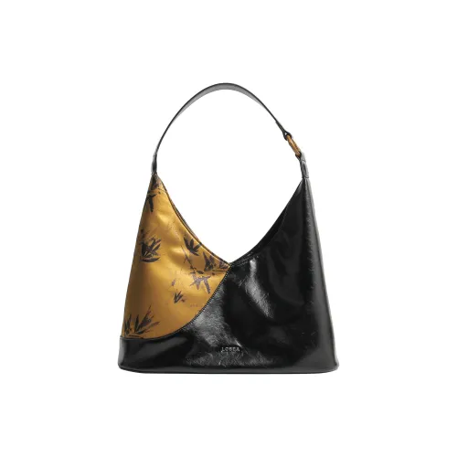 LOSEA Синтетическая кожа текстиль Mosaic сумка через плечо большая женская черная