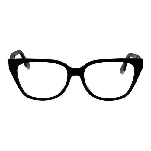 FENDI Ацетат Оправа для очков Cat Eye Унисекс Черный
