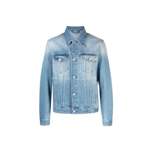 VERSACE FW23 Denim Jacket Men's Blue