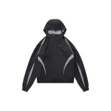 Бело-серый лоскутный узор