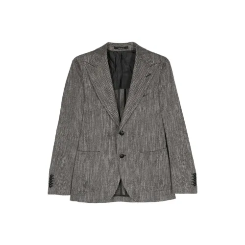 Tagliatore SS24 Бизнес-костюм Куртка Мужская Черная