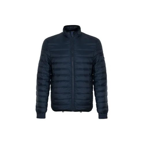 PRADA Пуховик Мужской Темно-Синий