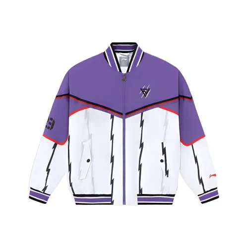 LINING Хлопковый пуховик Хищники Команда Мужской Ультрафиолет