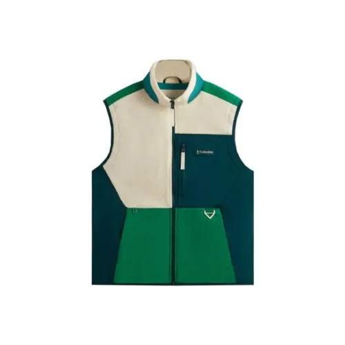 KITH x Columbia Жилет Мужской Бамбук Лесной зеленый