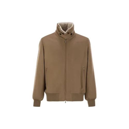 BRUNELLO CUCINELLI Куртки и Пальто Мужской Коричневый