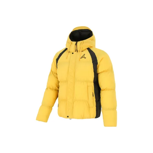 Джордан Желтый Мужской Пуховик