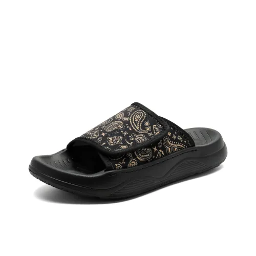 V05 Резиновая подошва Slip Resistant Shock Absorbers Слипоны Мужской Черный