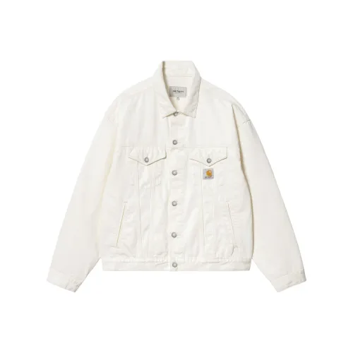 Carhartt WIP Helston Куртка Джинсовая Куртка Мужская Белая