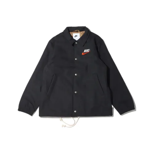 Nike Sports Life Collection Хлопковый пуховик Зимний Мужской Черный