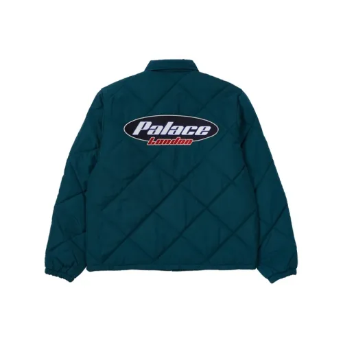 PALACE FW21 Буква Отложной воротник Свободный крой Пуховая куртка Унисекс Асфальт