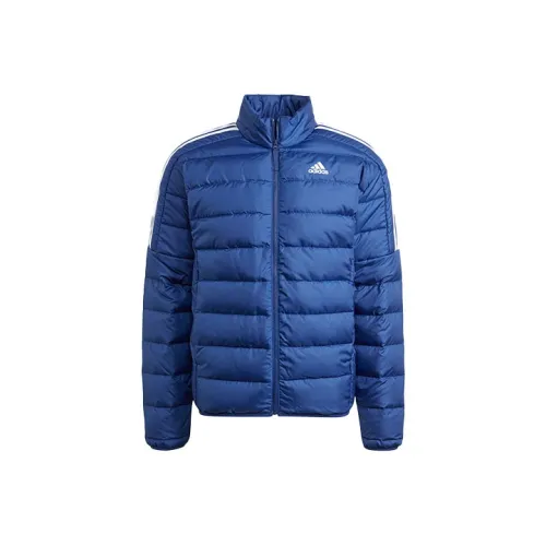 Adidas Essentials Пуховик Зимний Мужской Синий
